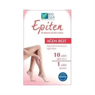 Bioder Epiten Ağda Bezi 10 Adet ürün görseli 1