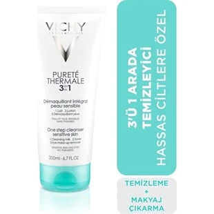 Vichy Purete Thermale 3'ü 1 Arada Temizleyici 200 ml ürün görseli 1