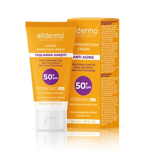 Alldermo SPF50 Anti-Aging Krem 50 ml ürün görseli 1