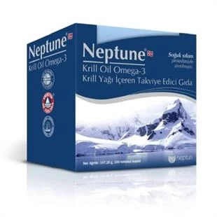 Neptune Krill Oil Omega 3 180 Kapsül ürün görseli 1