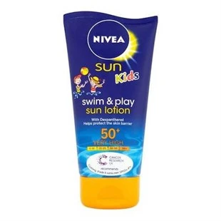 Nivea Sun Çocuk Güneş Sütü Dexpanthenol İçerikli Nemlendirici SPF50+ 150 ml ürün görseli 1