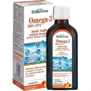 Shiffa Home Omega-3 Balık Yağı Şeftali Aromalı 100 ml ürün görseli 1