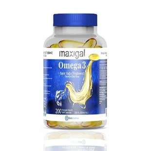 Maxigal Omega 3 200 Kapsül ürün görseli 1