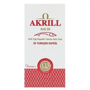 Akrill Krill Oil 30 Kapsül ürün görseli 1