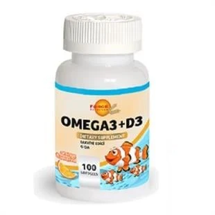 Force Nutrition Omega 3 D3 100 Softgels ürün görseli 1