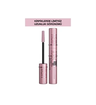 Maybelline New York Maskara Lash Sensational Sky High - Ekstra Siyah ürün görseli 1