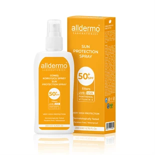 Alldermo Güneş Kremi Sprey SPF50+ 200 ml ürün görseli 1