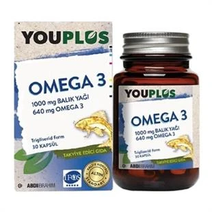 Youplus Omega 3 30 Kapsül ürün görseli 1