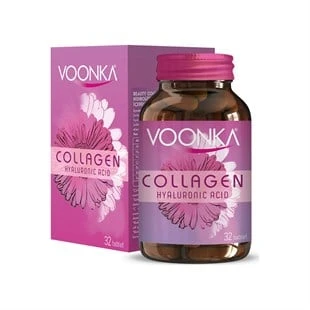 Voonka Collagen Hyaluronic Acid 32 Tablet ürün görseli 1