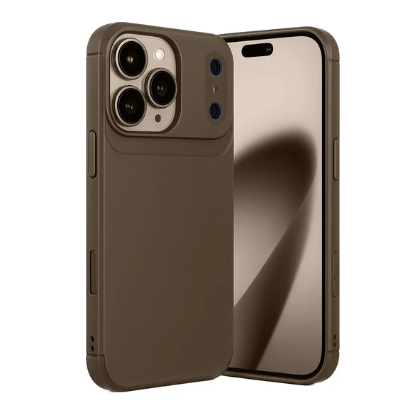 iPhone 17 Pro Kılıf Focus Carbon Silikon Kapak - Resim 8