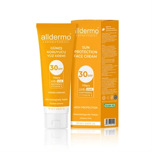 Alldermo SPF30 Yüz Kremi 75 ml ürün görseli 1