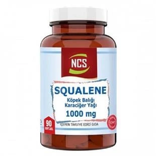 NCS Squalene Köpek Balığı Yağı 1000 mg 90 Softgel ürün görseli 1