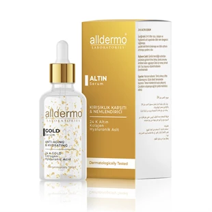 Alldermo Gold Kırışıklık Karşıtı ve Nemlendirici Serum 30 ml ürün görseli 1