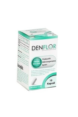 Denflor Probiyotik 10 Kapsül ürün görseli 1