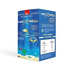 MSL Vimex Omega Plus 60 Kapsül ürün görseli 1