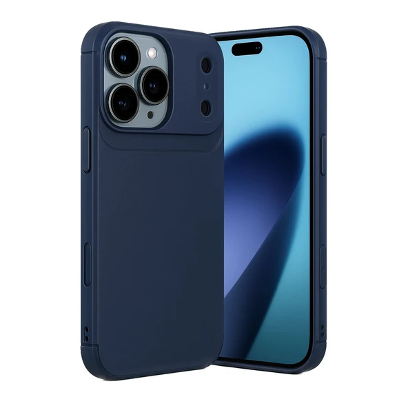 iPhone 17 Pro Kılıf Focus Carbon Silikon Kapak - Resim 11