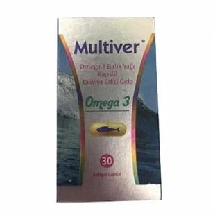 Multiver Omega 3 30 Kapsül ürün görseli 1