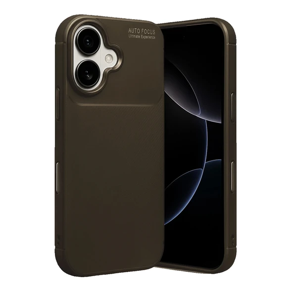iPhone 17 Kılıf Focus Carbon Silikon Kapak - Resim 5
