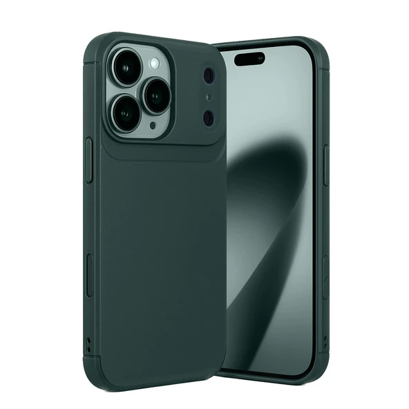 iPhone 17 Pro Max Kılıf Focus Carbon Silikon Kapak - Resim 11