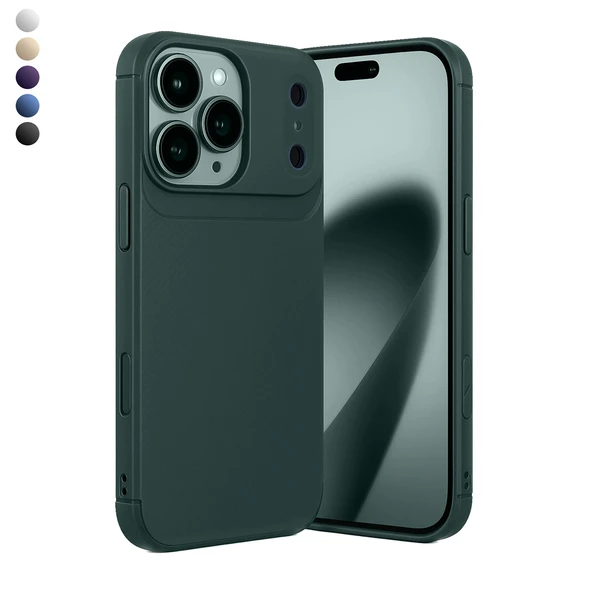 iPhone 17 Pro Kılıf Focus Carbon Silikon Kapak ürün görseli 1