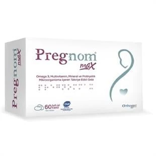 Pregnom Max 60 Soft Jel Kapsül ürün görseli 1