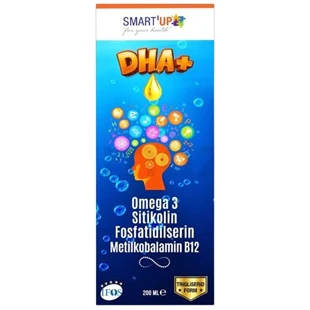 Smart Up DHA Omega 3 Şurup 200 ml ürün görseli 1