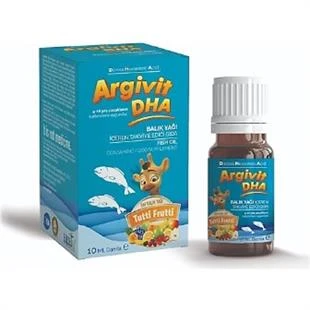 Argivit DHA Damla Balık Yağı 10 ml ürün görseli 1