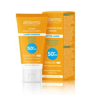 Alldermo SPF50 Lazer Epilasyon Sonrası Cilt Kremi 50 ml ürün görseli 1