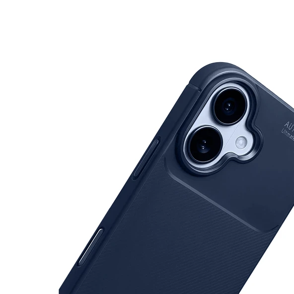 iPhone 17 Kılıf Focus Carbon Silikon Kapak - Resim 12