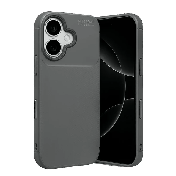 iPhone 17 Kılıf Focus Carbon Silikon Kapak - Resim 2