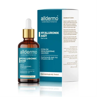 Alldermo Hyaluronik Asit Günlük Nemlendirme Desteği Serum 30 ml ürün görseli 1