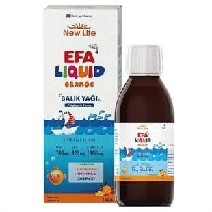 New Life EFA Liquid Orange 150 ml ürün görseli 1