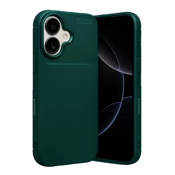 iPhone 17 Kılıf Focus Carbon Silikon Kapak - Resim 8