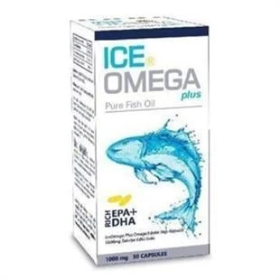 Ice Omega Plus Balık Yağı 1000 mg 30 Kapsül ürün görseli 1