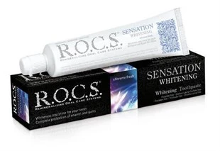 Rocs Sensation Whitening Beyazlatıcı Parlatıcı Diş Macunu 60 ml ürün görseli 1