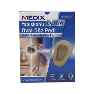 Medix Yapışkanlı Oval Göz Pedi 10'lu ürün görseli 1