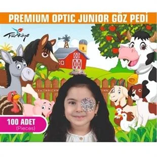 Medrosan Kız Çocuk Göz Bandı 20'li ürün görseli 1