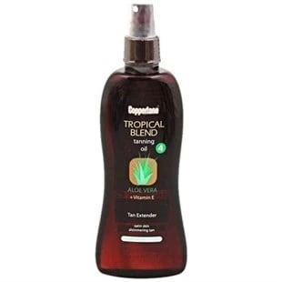 Coppertone Tropical Blend Bronzlaştırıcı Yağ Aloe Vera SPF4 200 ml ürün görseli 1