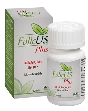 Folicus Plus 30 Tablet ürün görseli 1