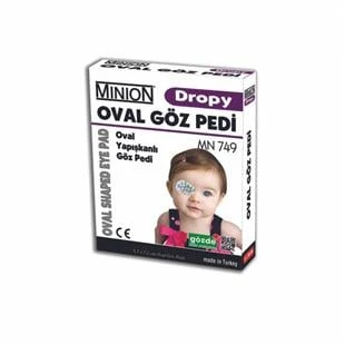 Minion Dropy Göz Pedi Çocuk 50'li ürün görseli 1