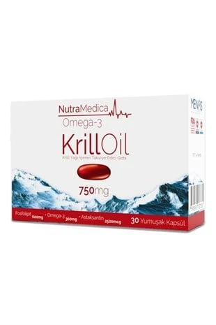 Nutramedica Krill Oil 750 mg 30 Kapsül ürün görseli 1