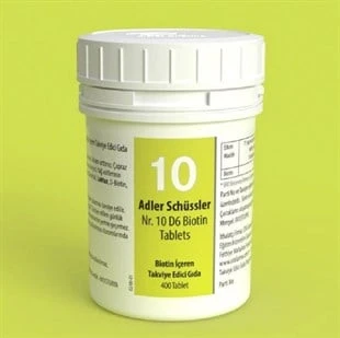 Adler Schüssler No: 10 Tablets ürün görseli 1