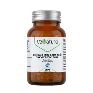 Venatura Omega-3 1600 mg 30 Kapsül ürün görseli 1