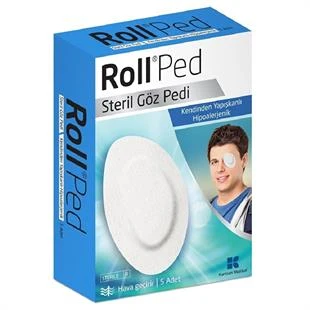Roll Ped Steril Göz Pedi 5 Adet ürün görseli 1
