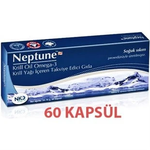 Neptune Krill Oil Omega 3 60 Kapsül ürün görseli 1