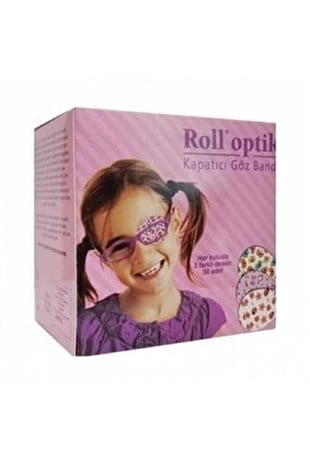Roll Optik Kız Çocuk Göz Pedi 100'lü ürün görseli 1