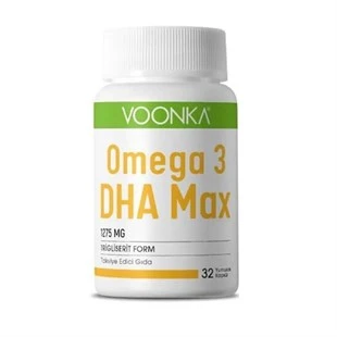 Voonka Omega-3 DHA Max 1275 mg 32 Kapsül ürün görseli 1