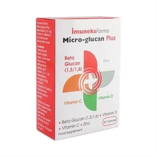 İmuneks Micro-Glucan Plus 30 Kapsül ürün görseli 1