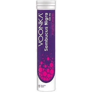 Voonka Sambucus Nigra Propolis Complex 15 Efervesan Tablet ürün görseli 1