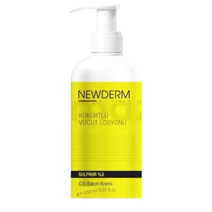 Newderm Kükürtlü Vücut Losyonu 100 ml ürün görseli 1